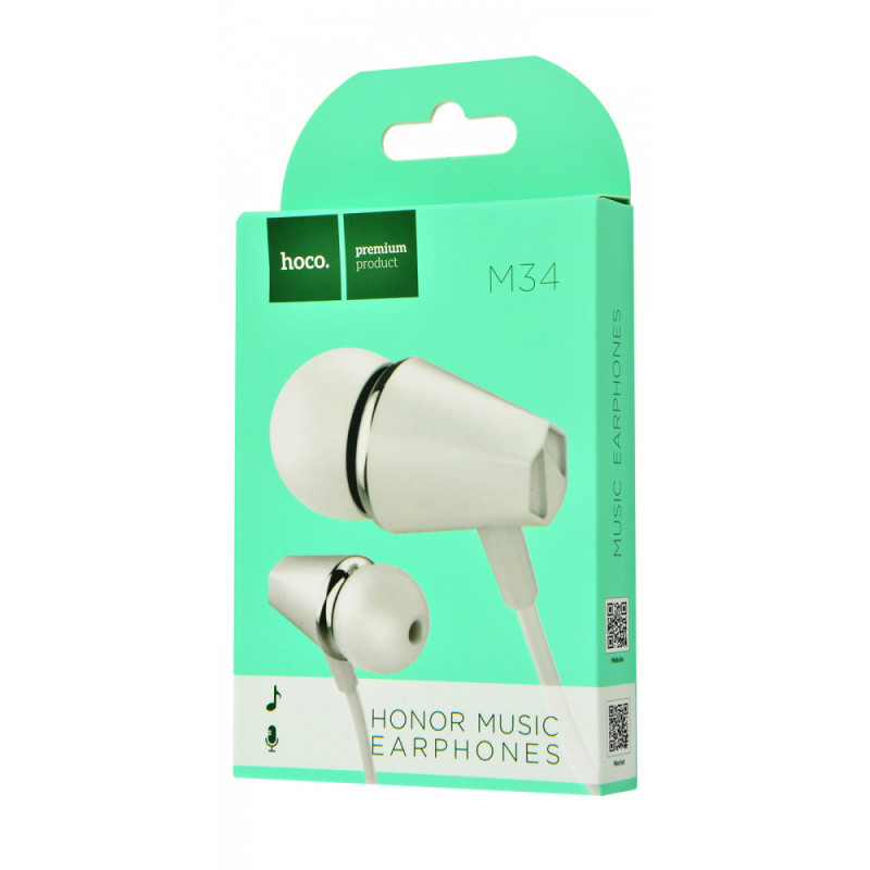 Стерео Навушники Hoco M34 Honor Music With Microphone дивитися фото №1