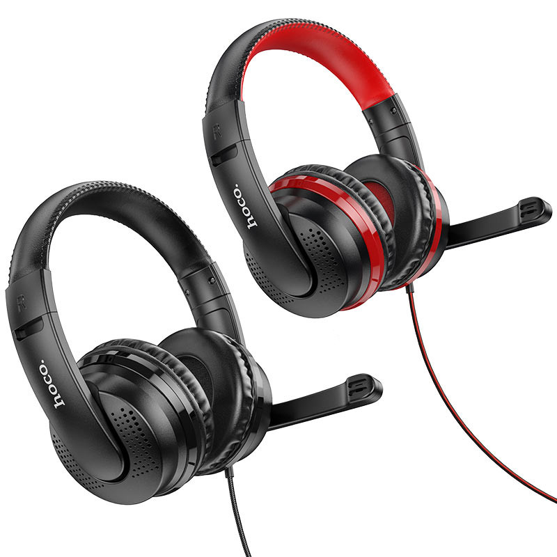 Уценка Накладные наушники Hoco W103 Magic Tour Gaming (3.5mm/1.2m), купить оптом с доставкой