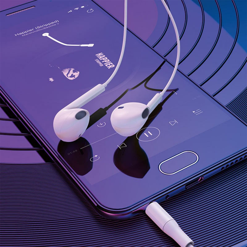 Навушники Borofone BM54 (3.5mm/1.2m) дивитися фото №5