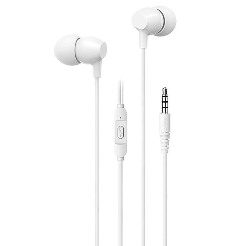 Навушники Usams US-SJ594 EP-47 з мікрофоном (3.5mm/1.2m) дивитися фото №1