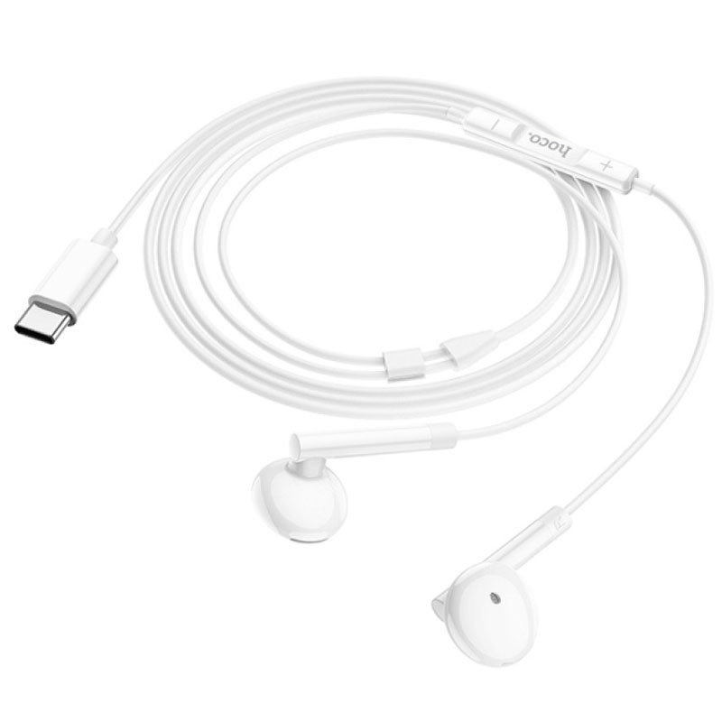 Стерео навушники Hoco M95 Type-C, White 2, купити оптом з доставкою