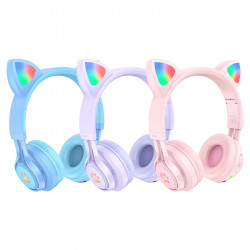Накладні бездротові навушники Hoco W39 Cat ear