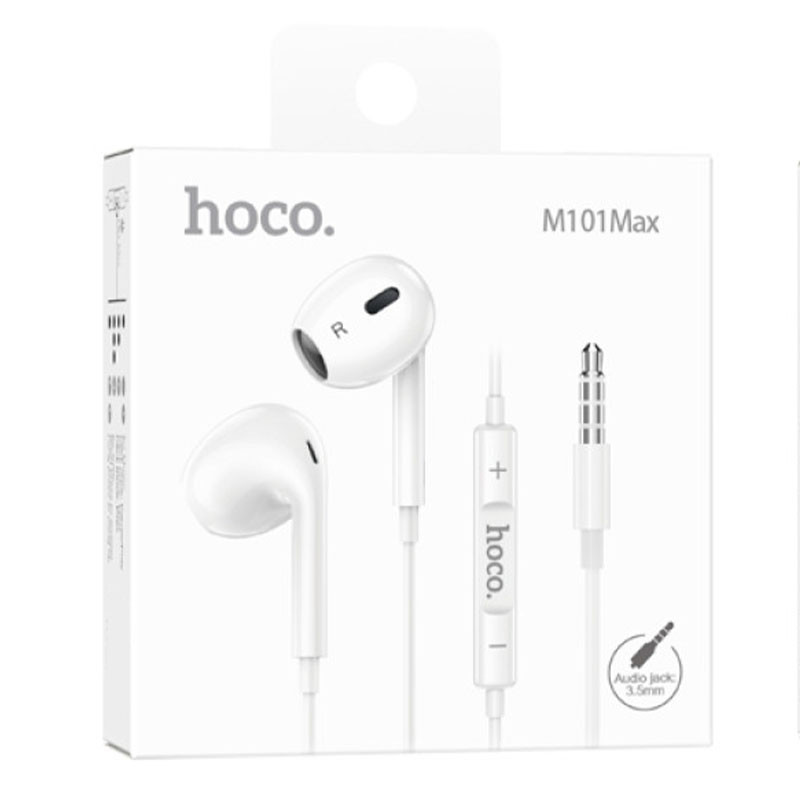 Стерео навушники Hoco M101 Max (3.5mm/1.2m) дивитися фото №4