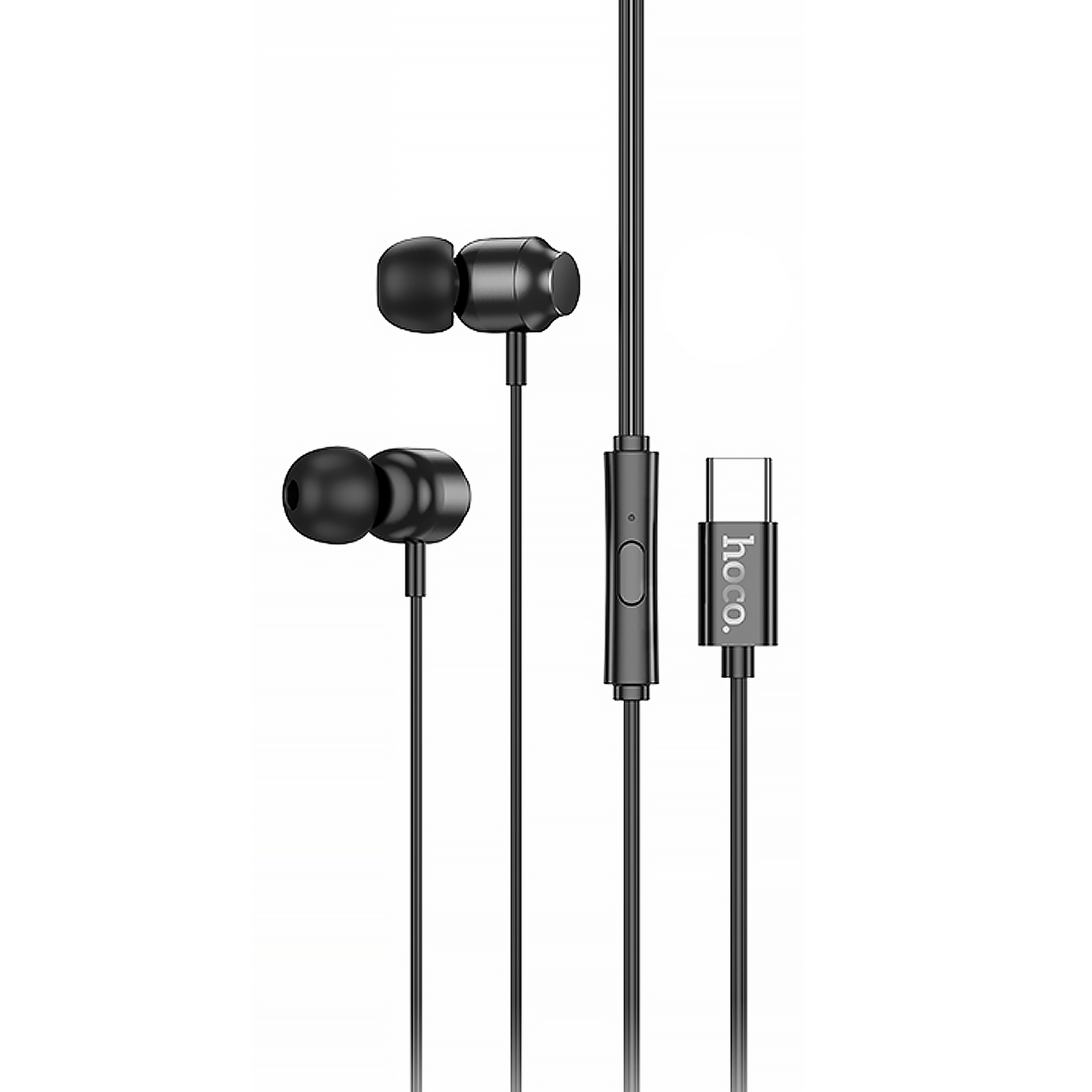 Стерео наушники Hoco M122 Type-C, Black, купить оптом с доставкой
