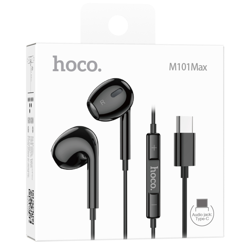 Стерео наушники Hoco M101 Max Type-C на картинке №2