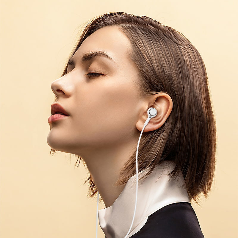 Навушники Borofone BM90 Miller universal (3.5mm/1.2m) дивитися фото №3