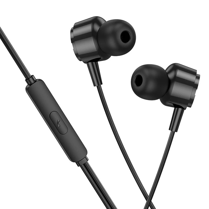 Наушники Borofone BM94 Sonar universal (Type-C/1.2m), Black 1, купить оптом с доставкой