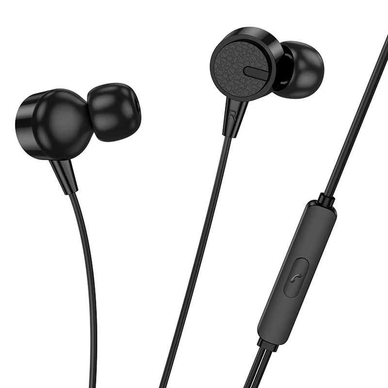 Наушники Borofone BM94 Sonar universal (Type-C/1.2m), Black 2, купить оптом с доставкой