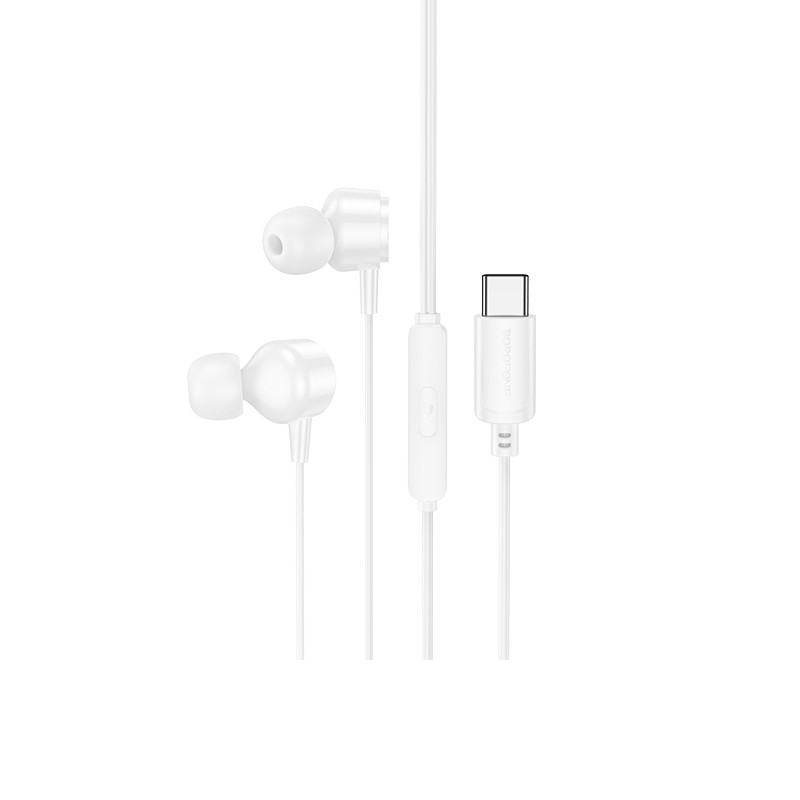 Наушники Borofone BM94 Sonar universal (Type-C/1.2m) на картинке №1