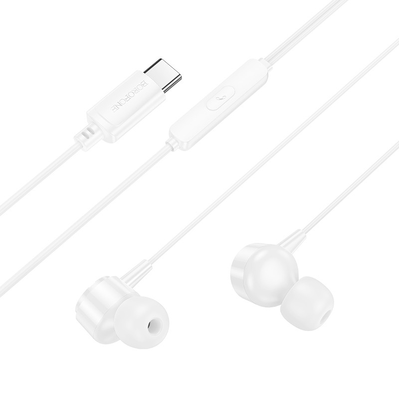 Наушники Borofone BM94 Sonar universal (Type-C/1.2m) на картинке №3