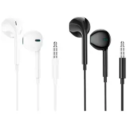 Навушники Borofone BM100 Fuente universal with microphone (3.5mm/1.2m)