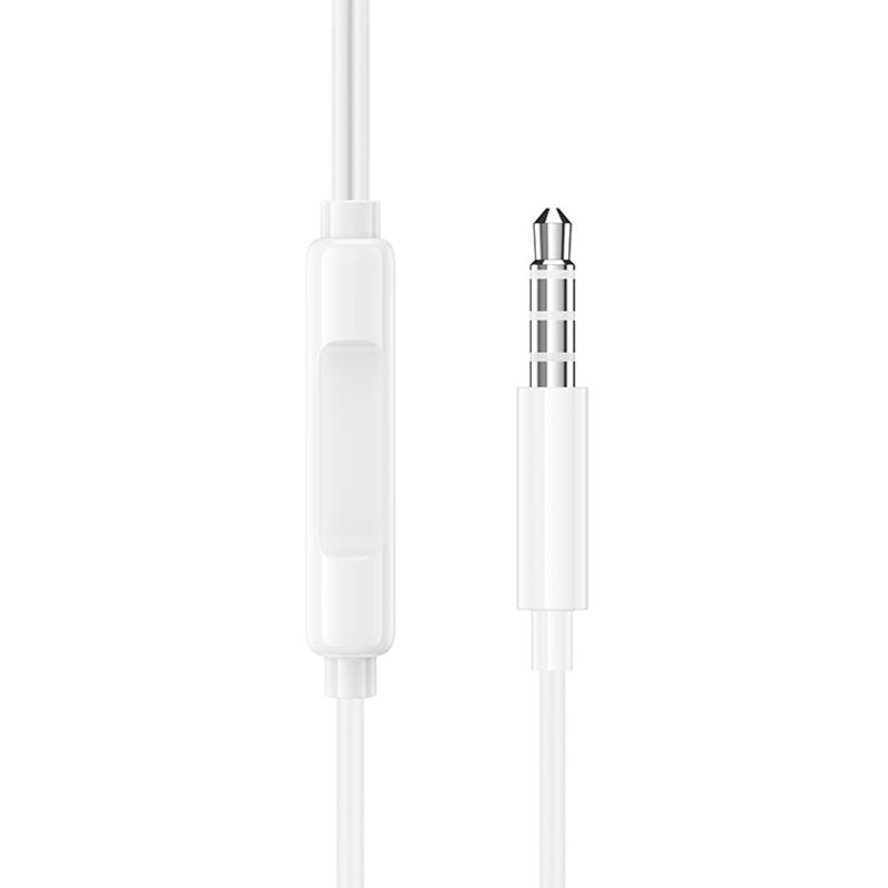 Наушники Borofone BM100 Fuente universal with microphone (3.5mm/1.2m) на картинке №3