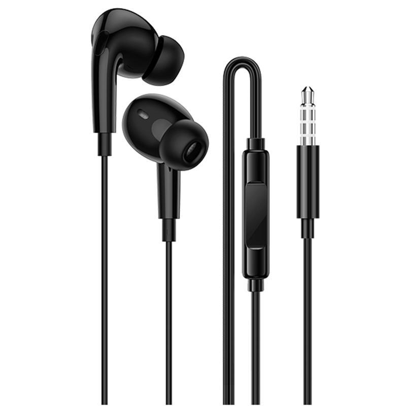 Наушники Borofone BM100 Pro Fuente universal with microphone (3.5mm/1.2m) на картинке №1