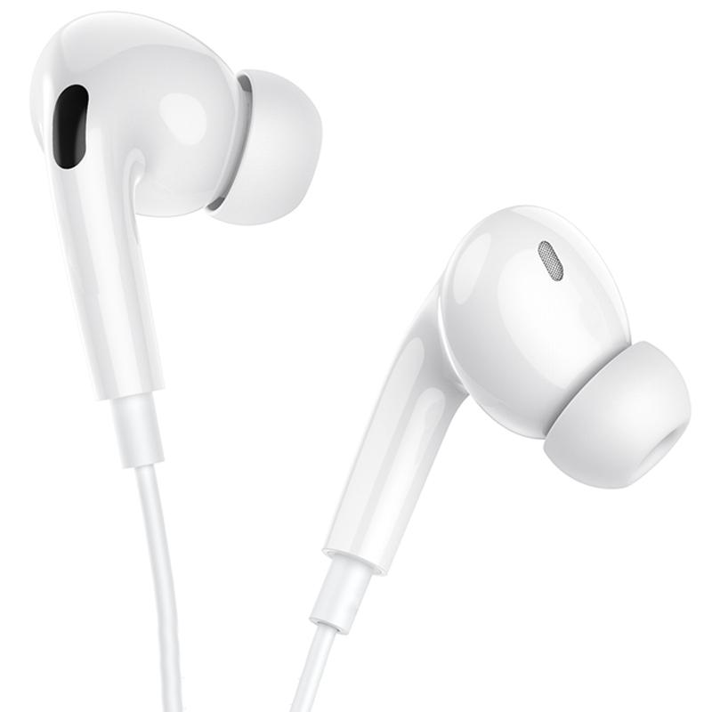 Наушники Borofone BM100 Pro Fuente universal with microphone (3.5mm/1.2m) на картинке №2