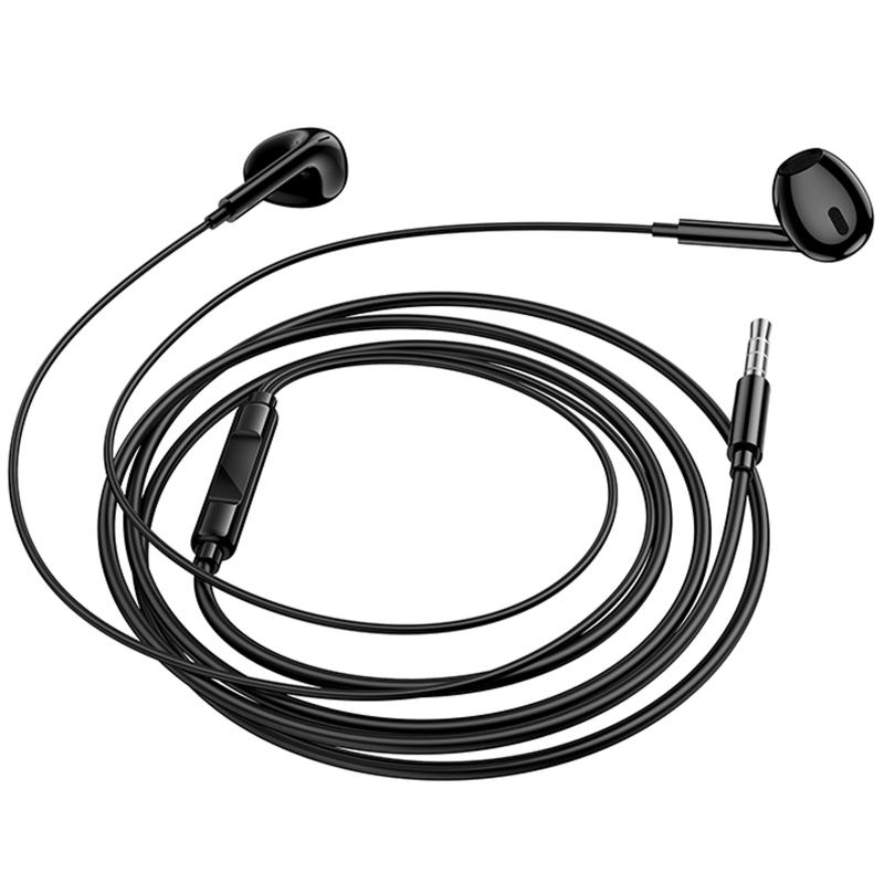 Наушники Borofone BM100 Max Fuente universal with microphone (3.5mm/1.2m) на картинке №3