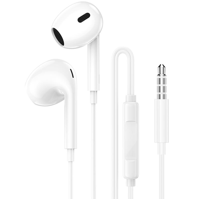 Наушники Borofone BM100 Max Fuente universal with microphone (3.5mm/1.2m) на картинке №1