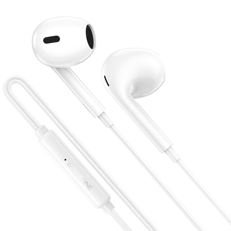Наушники Borofone BM100 Max Fuente universal with microphone (3.5mm/1.2m) на картинке №3