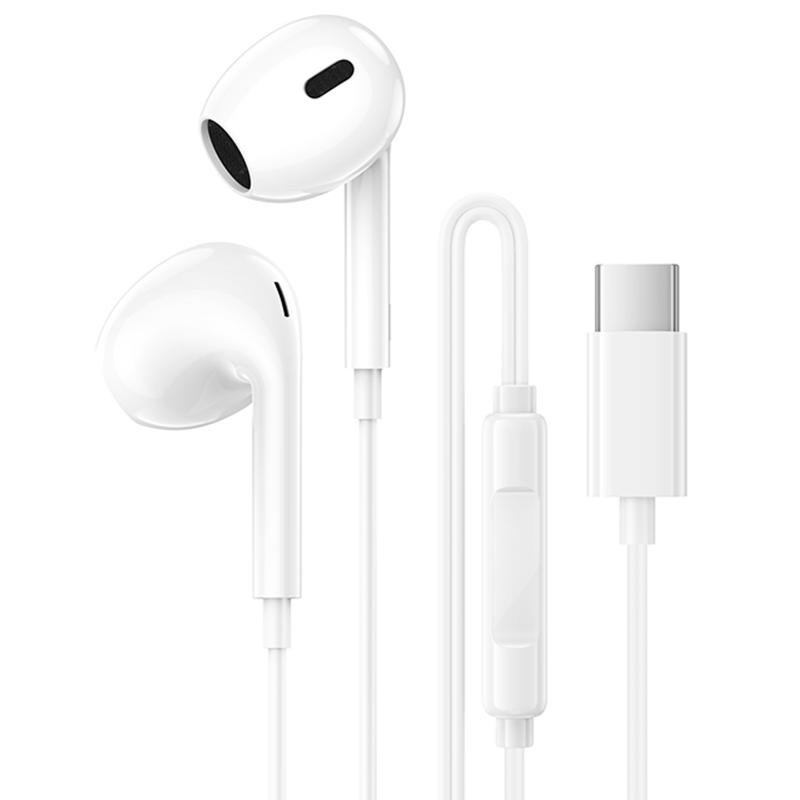 Наушники Borofone BM100 Max Fuente universal with microphone (Type-C/1.2m) на картинке №1