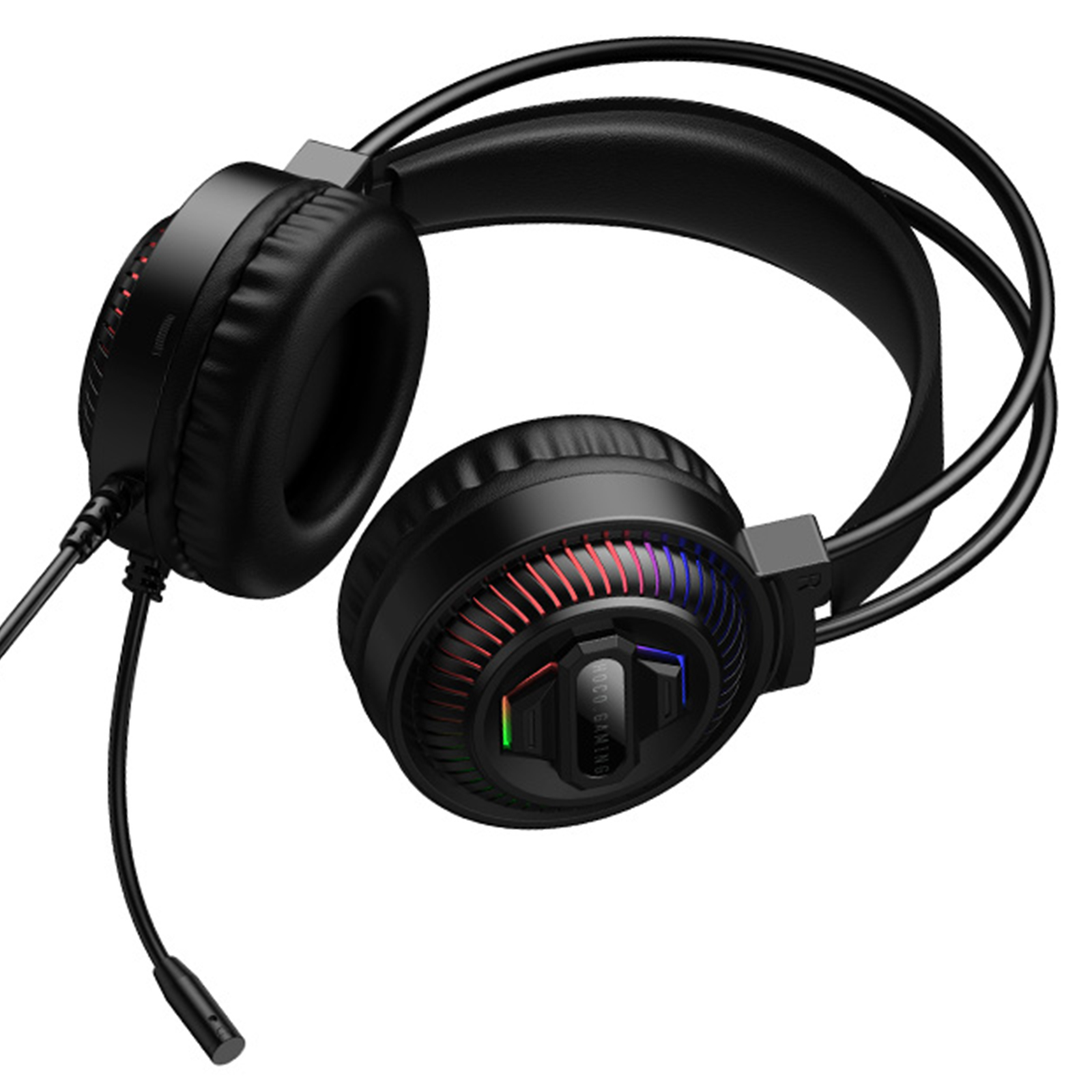 Накладные наушники Hoco W118 Extreme (3.5mm/1.8m), Black 2, купить оптом с доставкой