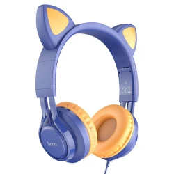 Уцінка Накладні навушники Hoco W36 Cat ear (3.5mm/1.2m)