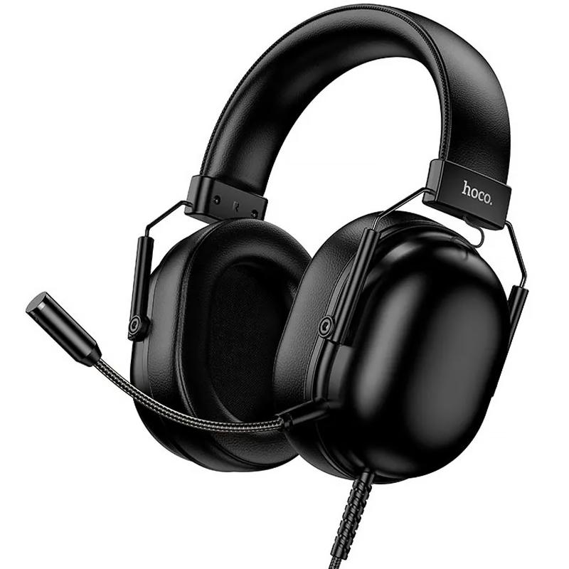 Накладні навушники Hoco W113 Dynamic (USB7.1+3.5mm/2m) на малюнкі №1