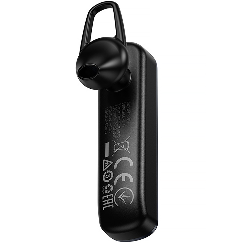 Bluetooth моно-гарнитура Hoco E201 Exceed ENC, Black 3, купить оптом с доставкой