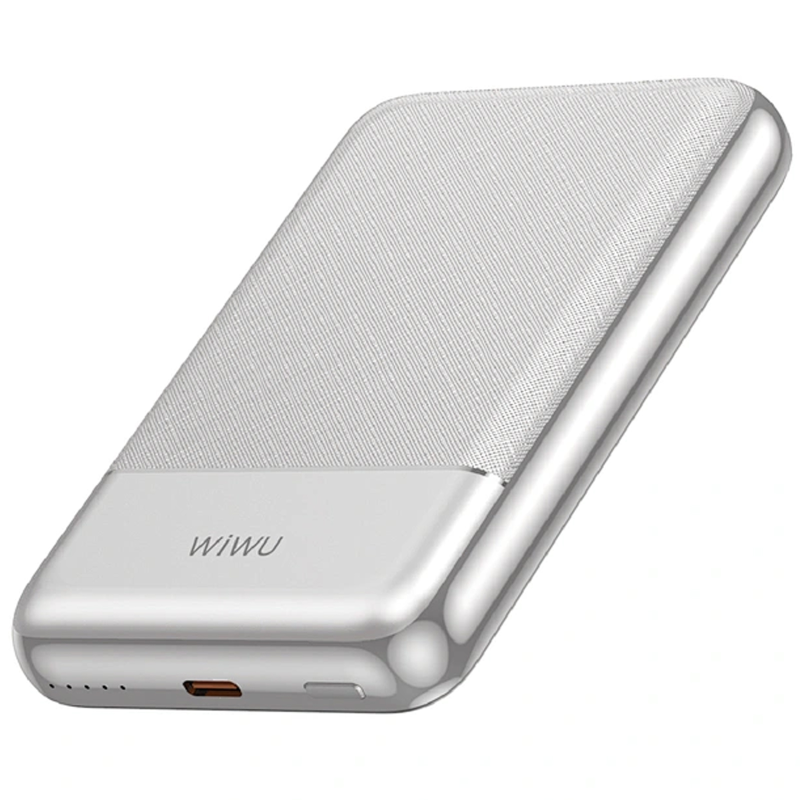 Портативное ЗУ Power Bank WIWU P089 Seraph PD20W с БЗУ 10000 mAh, Silver 1, купить оптом с доставкой