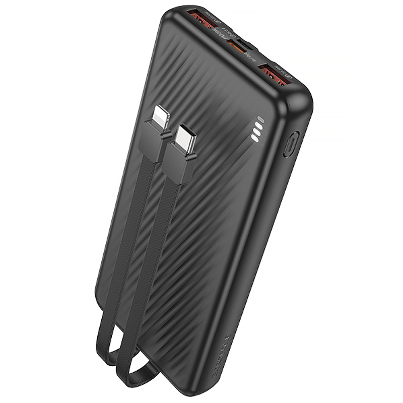 Портативний ЗП Power Bank Borofone BJ57 Graceful 22.5W+PD20W with cable 10000 mAh на малюнкі №1