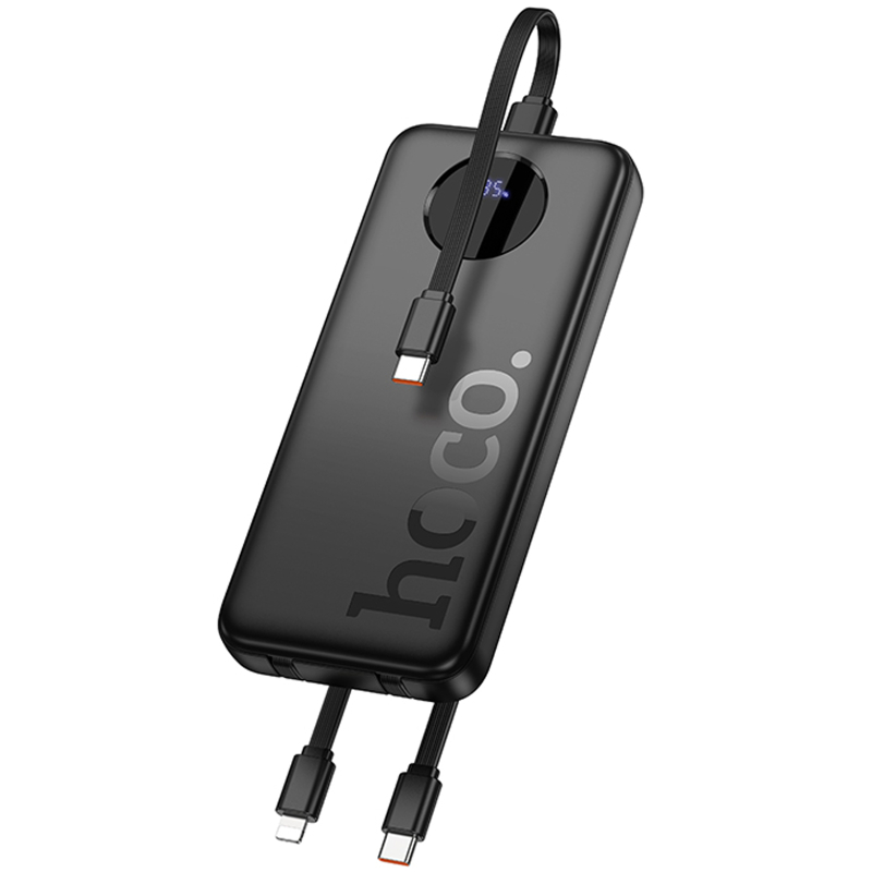 Портативное ЗУ Power Bank Hoco J132 Sabio 22.5W+PD20W with 3 cables 10000 mAh на картинке №1