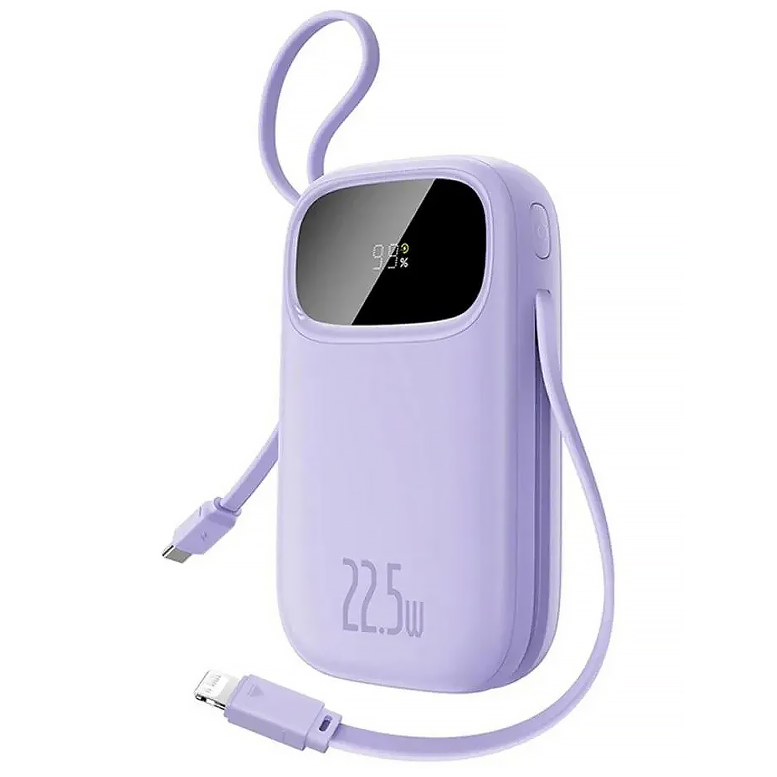 Портативний ЗП Power Bank Baseus EnerFill FC31 PD22.5W with cables 10000 mAh (PPQD3), Nebula Purple, купити оптом з доставкою
