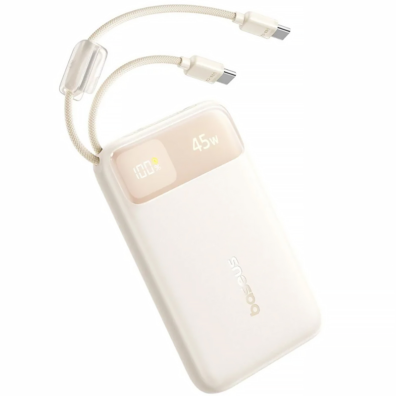 Портативний ЗП Power Bank Baseus EnerFill FC11 PD22.5W with cable 10000 mAh (2USB-C) (E0027R) на малюнкі №2