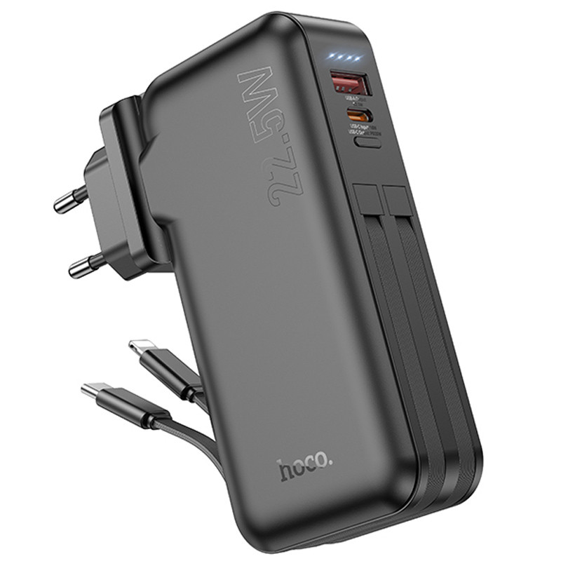 Портативний ЗП Power Bank Hoco J126 Travel 22.5W+PD20W 10000 mAh на малюнкі №2