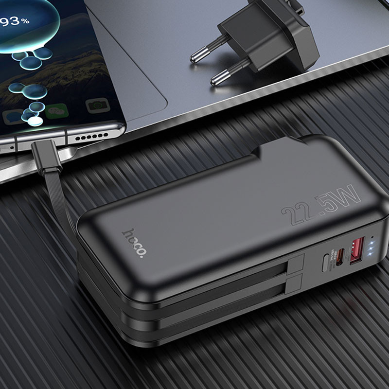Портативний ЗП Power Bank Hoco J126 Travel 22.5W+PD20W 10000 mAh на малюнкі №5