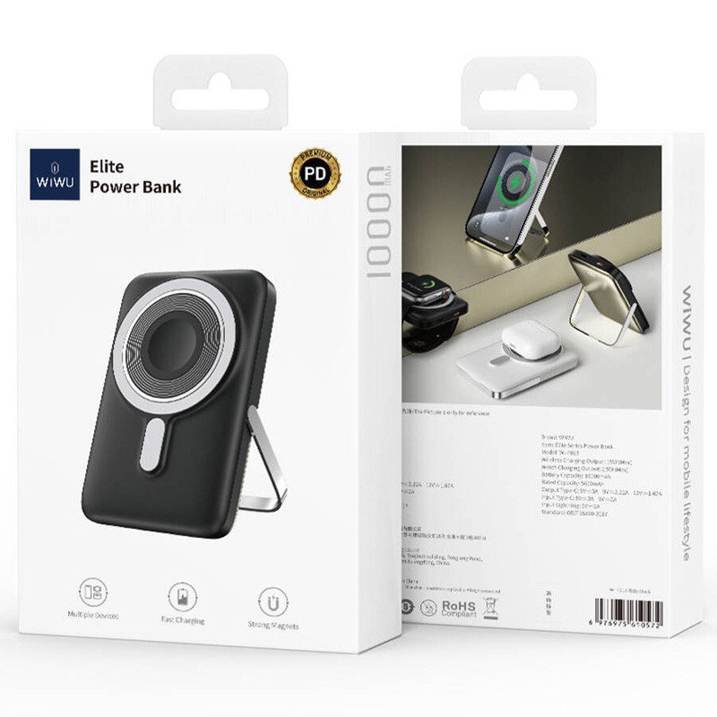 Портативне ЗП Power Bank WIWU Wi-P018 з БЗП 15W 10000 mAh дивитися фото №3