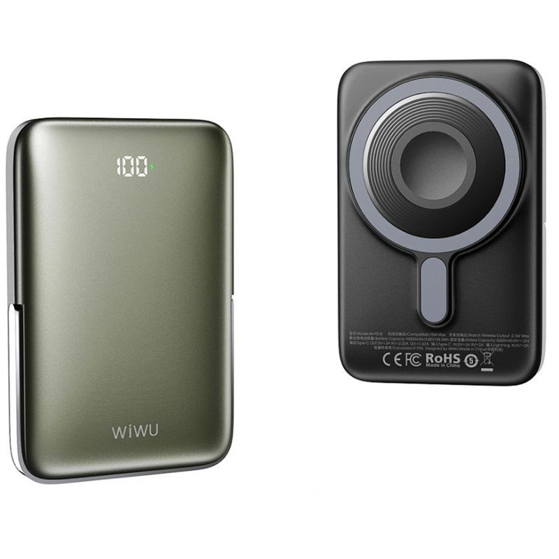Портативне ЗП Power Bank WIWU Wi-P018 з БЗП 15W 10000 mAh дивитися фото №4