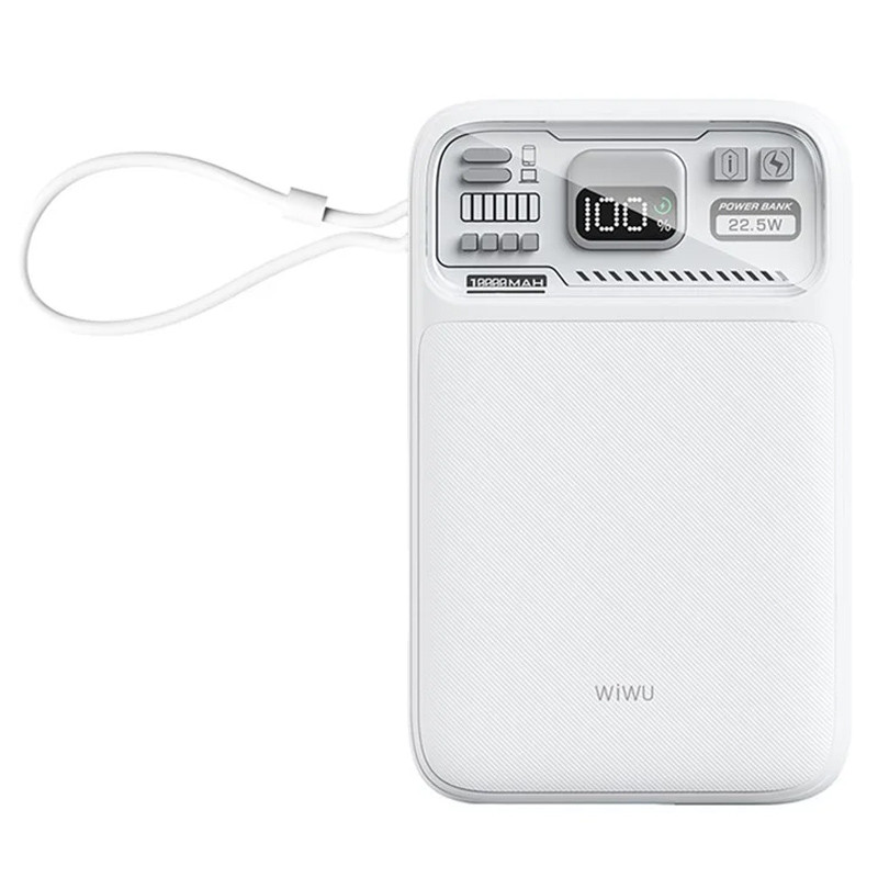 Портативне ЗП Power Bank WIWU Wi-P016 з БЗП 22.5W 10000 mAh дивитися фото №3