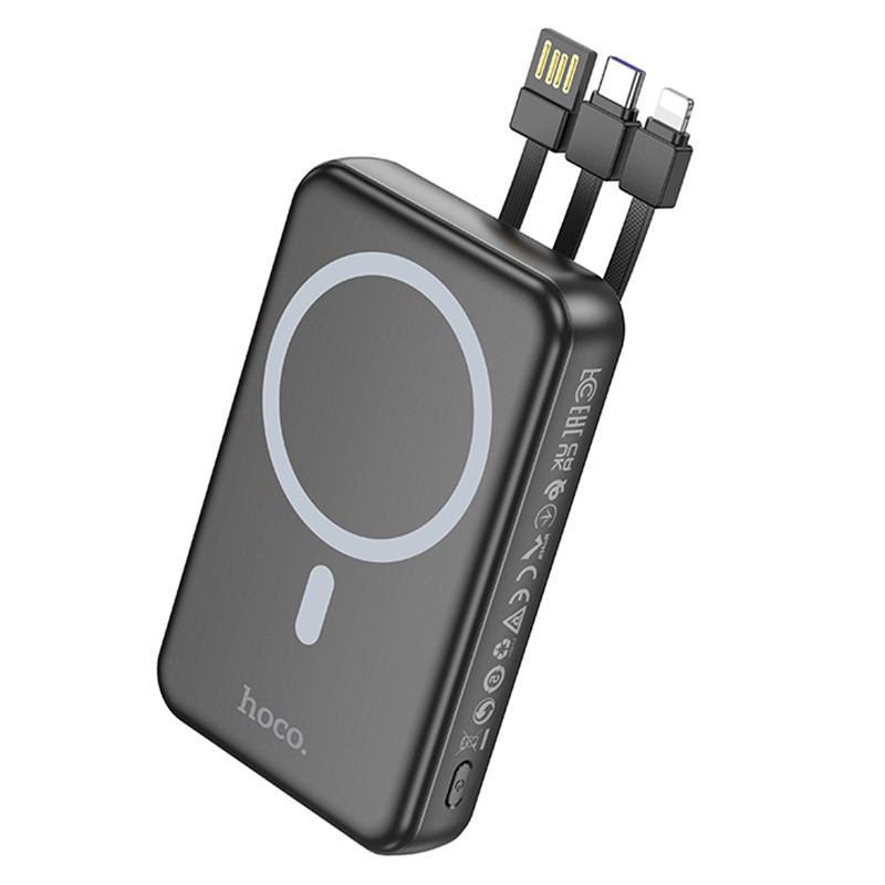 Портативне ЗП Power Bank Hoco DB59 Guardian 22.5W+PD20W з БЗП 10000 mAh дивитися фото №7