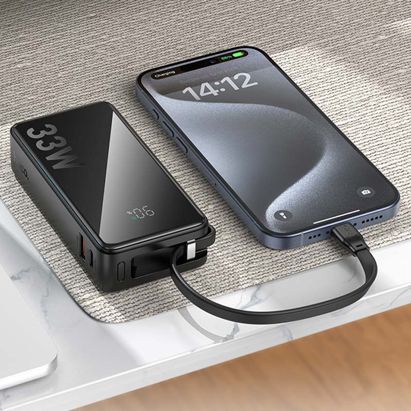 Портативне ЗП Power Bank Hoco Q27A Jewel 33W 10000 mAh дивитися фото №4