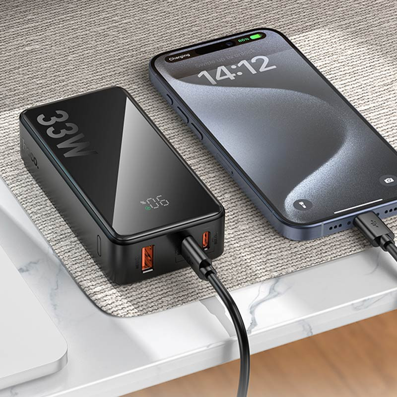 Портативне ЗП Power Bank Hoco Q27 Jewel 33W 10000 mAh дивитися фото №4