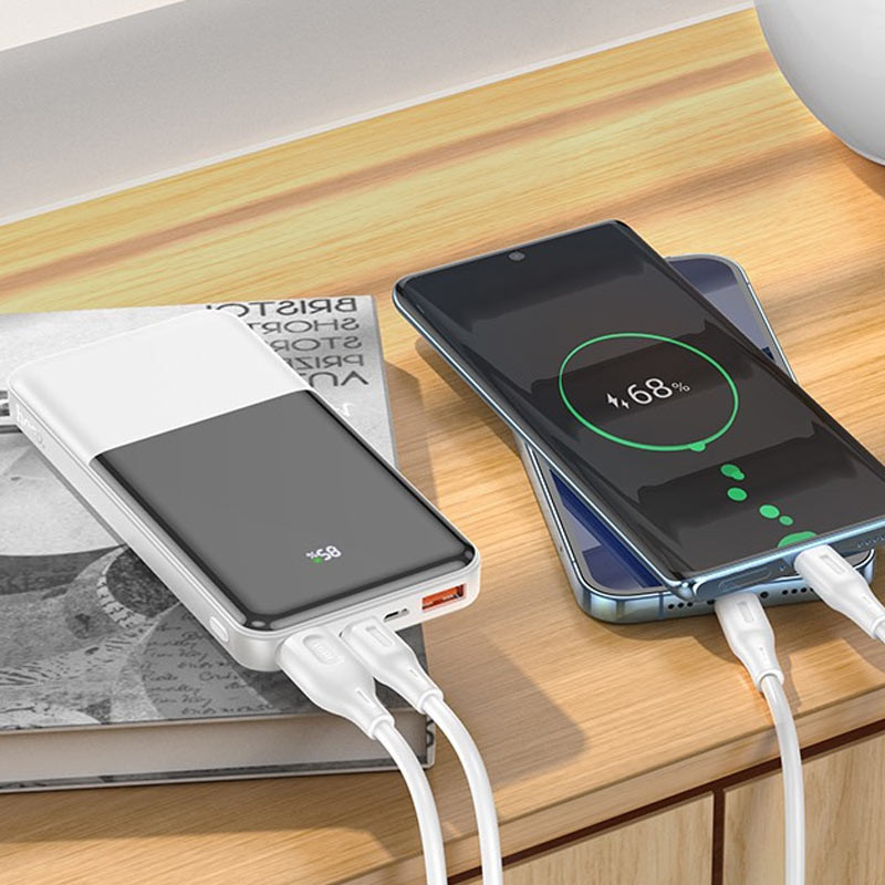 Портативне ЗП Power Bank Hoco J108 Universe 22.5W 10000 mAh дивитися фото №3