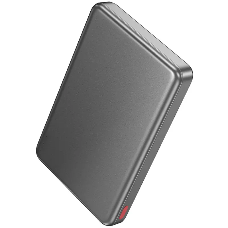Портативное ЗУ Power Bank Hoco Q26A Joy PD20W с БЗУ 10000 mAh, Metal gray 2, купить оптом с доставкой