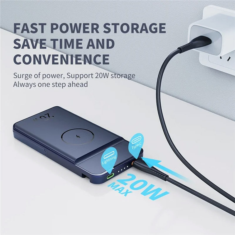 Портативний ЗП Power Bank JJT-MP01 2in1 20W з БЗП+iWatch 10000 mAh на малюнкі №4