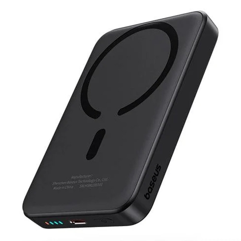 Портативне ЗП Power Bank Baseus Magnetic Mini Air 20W c БЗП 10000 mAh P10059001313 дивитися фото №2