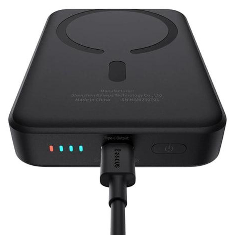 Портативне ЗП Power Bank Baseus Magnetic Mini Air 20W c БЗП 10000 mAh P10059001313 дивитися фото №4