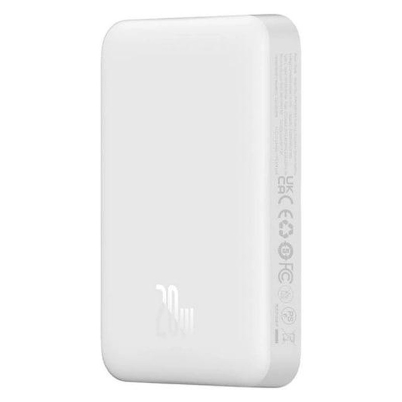 Портативне ЗП Power Bank Baseus Magnetic Mini Air 20W c БЗП 10000 mAh P10059001313 Зображення №6 Портативне ЗП Power Bank Baseus Magnetic Mini Air 20W c БЗП 10000 mAh P10059001313 дивитися фото №6