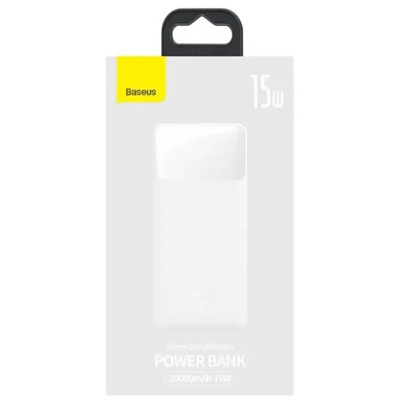 Портативне ЗП Baseus Bipow Overseas 15W 10000 mAh (PPBD050001) дивитися фото №4