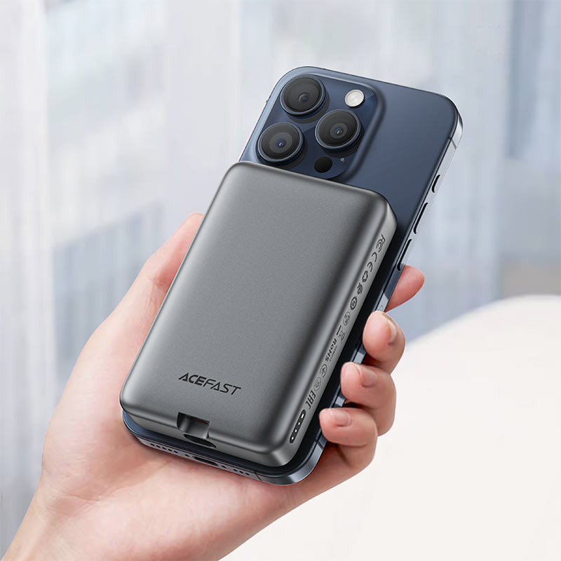 Портативний ЗП Power Bank Acefast M10 PD30W з БЗП 10000 mAh на малюнкі №6