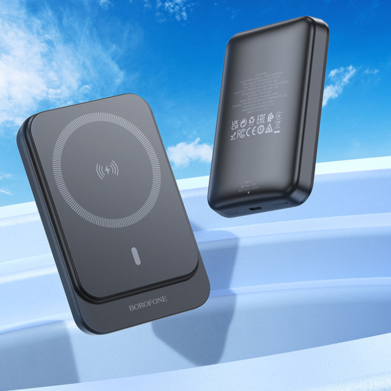 Портативний ЗП Power Bank BOROFONE BJ63A Nimble PD20W з БЗП 10000 mAh на малюнкі №5