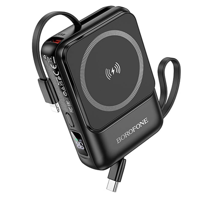 Портативний ЗП Power Bank BOROFONE BJ59 Refined 22.5W+PD20W з БЗП 10000 mAh на малюнкі №1