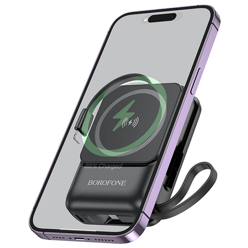 Портативний ЗП Power Bank BOROFONE BJ59 Refined 22.5W+PD20W з БЗП 10000 mAh на малюнкі №2